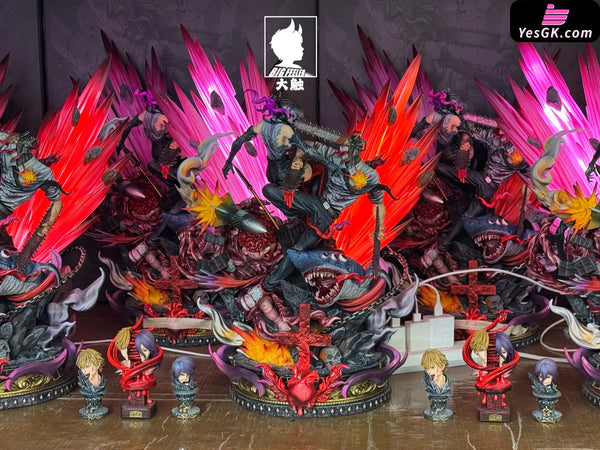 Chainsaw Man Denji vs Reze Anniversary Edition GK Statue - Big Feeler Studio [In-Stock] - Full Payment - Chainsaw Man