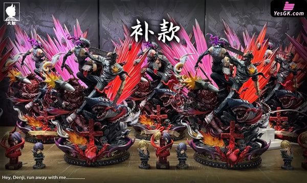 Chainsaw Man Denji vs Reze Anniversary Edition GK Statue - Big Feeler Studio [In-Stock] - Full Payment - Chainsaw Man