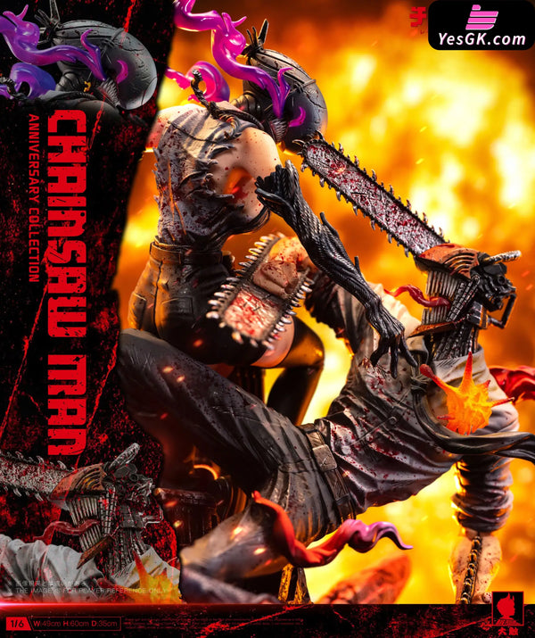 Chainsaw Man Denji vs Reze Anniversary Edition GK Statue - Big Feeler Studio [Pre-Order] Chainsaw Man