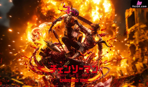 Chainsaw Man Denji vs Reze Anniversary Edition GK Statue - Big Feeler Studio [Pre-Order] Chainsaw Man
