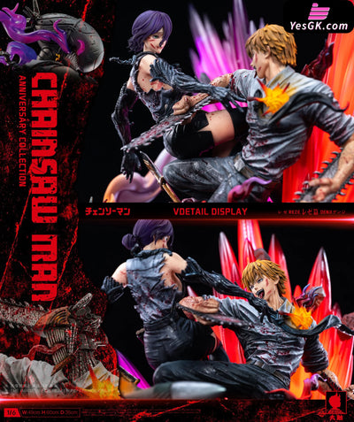 Chainsaw Man Denji vs Reze Anniversary Edition GK Statue - Big Feeler Studio [Pre-Order] Chainsaw Man