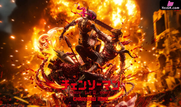 Chainsaw Man Denji vs Reze Anniversary Edition GK Statue - Big Feeler Studio [Pre-Order] Chainsaw Man