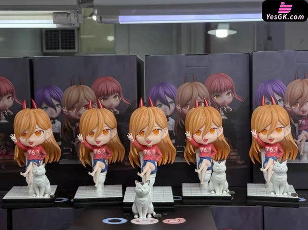 Chainsaw Man Desktop Series #5 Cute Power GK Statue - POPO Studio [In-Stock] - Full Payment - Chainsaw Man