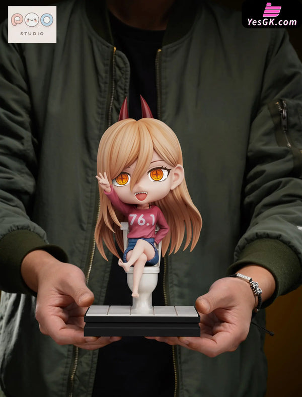 Chainsaw Man Desktop Series #5 Cute Power GK Statue - POPO Studio [In-Stock] - Full Payment - Chainsaw Man