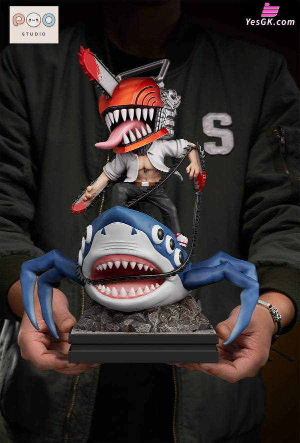 Chainsaw Man Desktop Series #6 Cute Denji GK Statue - POPO Studio [In-Stock] - Full Payment - Chainsaw Man