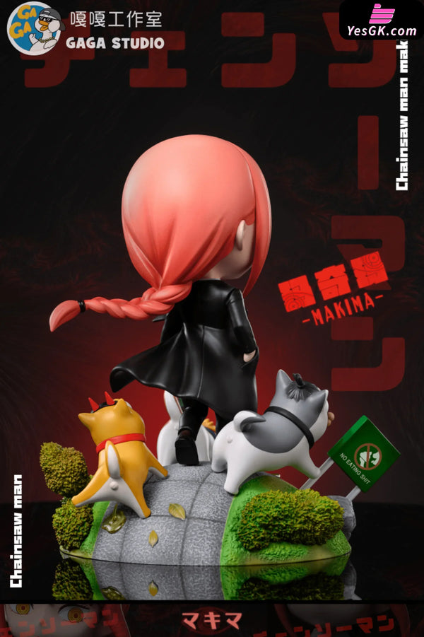 Chainsaw Man Dog Walking Makima Resin Statue - Gaga Studio [Pre-Order]