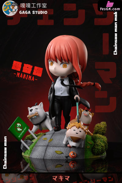 Chainsaw Man Dog Walking Makima Resin Statue - Gaga Studio [Pre-Order]