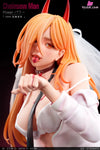 Chainsaw Man Flower Marriage Power Resin Statue - Zao Nie Studio & Hua [Pre-Order]