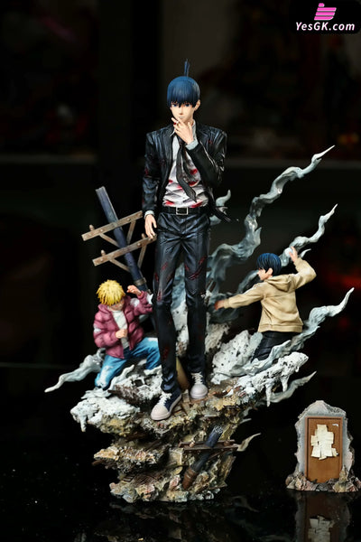 Chainsaw Man Gun Devil Aki Hayakawa GK Statue - Rain Studio [Pre-Order Closed] Full Payment / Main + DLC1 + DLC2