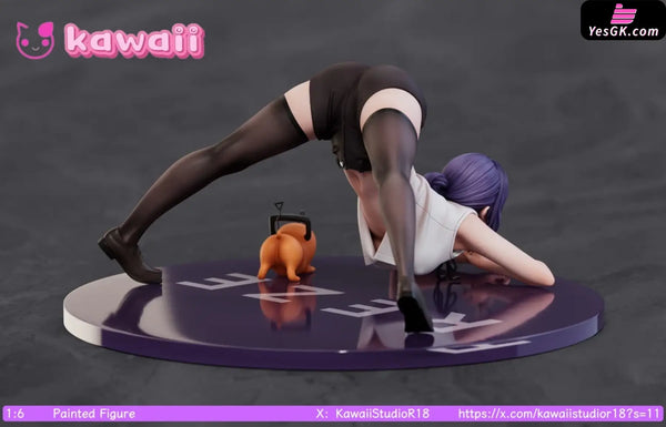 Chainsaw Man Jack-O Pose REZE Statue - Kawaii Studio