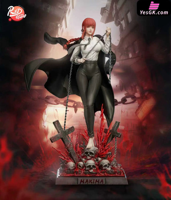 Chainsaw Man Makima Statue - Red Studio