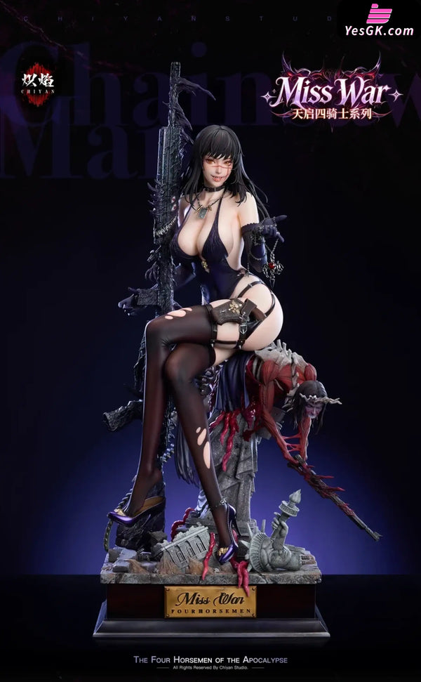 Chainsaw Man Miss War Devil Yoru Statue - CHIYAN Studio