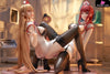Chainsaw Man Nurse Uniform Power Makima Statue - Hun Yu Studio [Pre - Order]