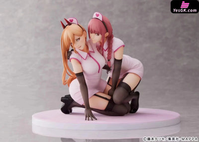 Chainsaw Man Power & Makima Nurse Dress Statue - F: Nex Studio [Pre-Order]