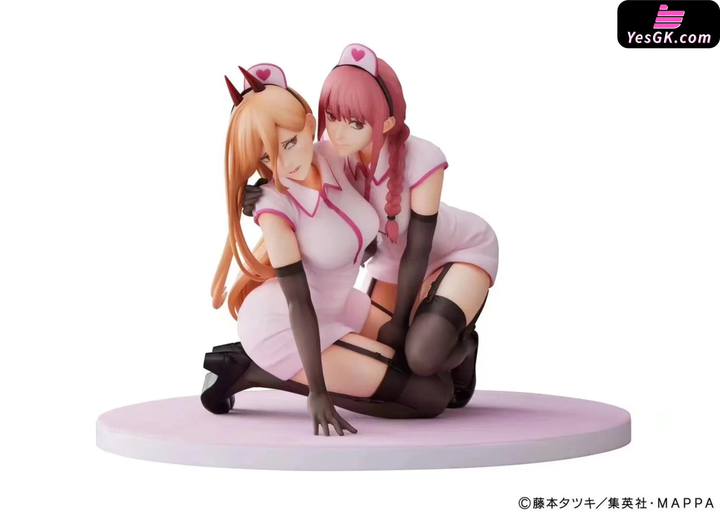 Chainsaw Man Power & Makima Nurse Dress Statue - F: Nex Studio [Pre-Order]