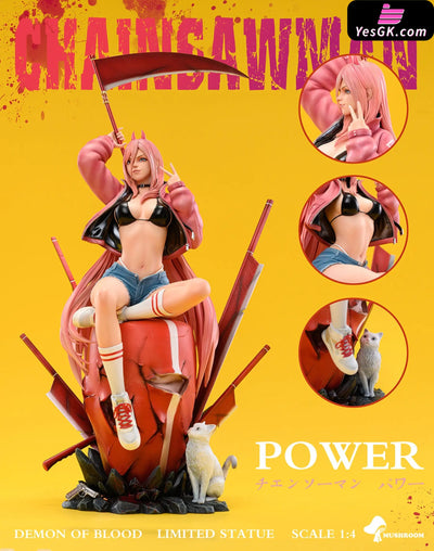 Chainsaw Man Power Resin Statue - Mushroom Studio [Pre-Order]