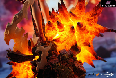 Chainsaw Man Reze & Bomb Devil & Kiss Bust GK Statue - QuietArt X HeRa Studio [In-Stock] Chainsaw Man