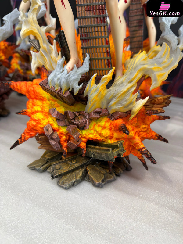 Chainsaw Man Reze & Bomb Devil & Kiss Bust GK Statue - QuietArt X HeRa Studio [In-Stock] Chainsaw Man