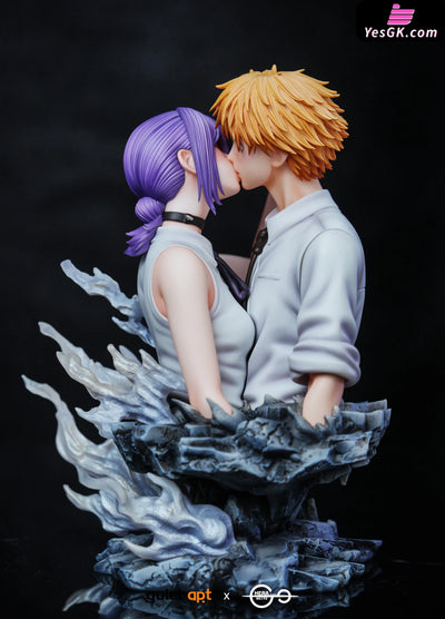 Chainsaw Man Reze & Bomb Devil & Kiss Bust GK Statue - QuietArt X HeRa Studio [In-Stock] Chainsaw Man