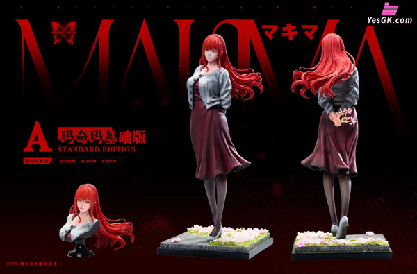 Chainsaw Man Reze & Makima Statue - Butterfly Effect Studio [Pre-Order Closed] - Full Payment / Makima A - Chainsaw Man