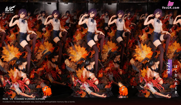 Chainsaw Man Reze Ver. Bomb Demon 1/5 GK Statue - Zao Hua Studio [In-Stock] - Full Payment - Chainsaw Man