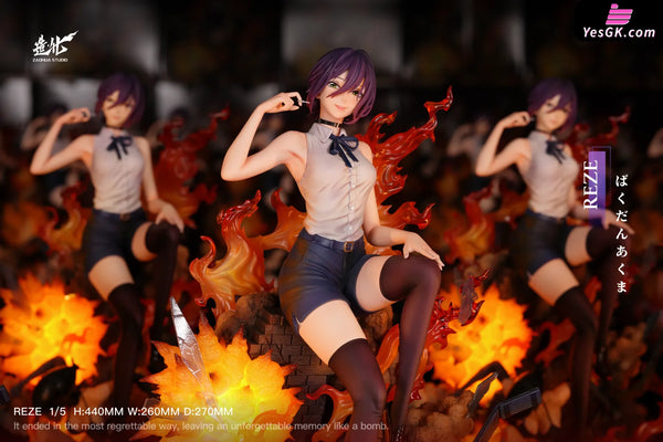 Chainsaw Man Reze Ver. Bomb Demon 1/5 GK Statue - Zao Hua Studio [In-Stock] - Full Payment - Chainsaw Man