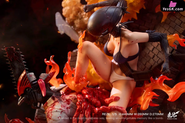 Chainsaw Man Reze Ver. Bomb Demon 1/5 GK Statue - Zao Hua Studio [In-Stock] - Full Payment - Chainsaw Man