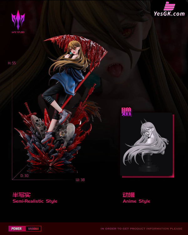 Chainsaw Man Series #1 Power 1/4 GK Statue - Lync Studio [Pre-Order] Chainsaw Man