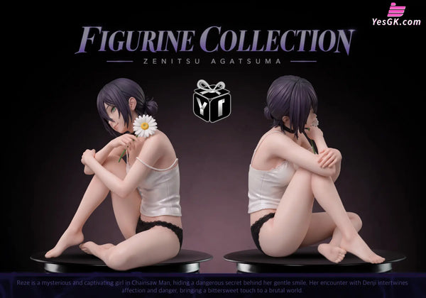 Chainsaw Man Sitting Reze Statue - YI Studio