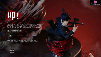 Chainsaw Man Statue Series #1 Hayakawa Aki - Ni Ren Studio [Pre-Order]