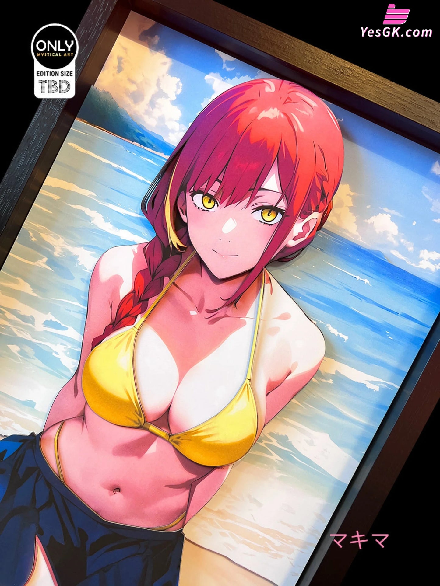 Chainsaw Man Swimsuit Makima 3D Stereoscopic Picture Mystery