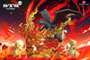 Charizard Evolution Set Resin Statue - Sts Studio [Pre - Order] Deposit / Glitter - Color Pokémon