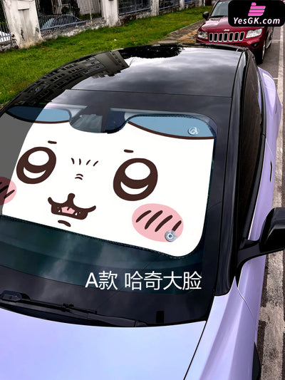 Chiikawa Car front sunshade Usagi & Hachiware & Chiikawa & Momonga & Shisa & Rakko Peripheral - Plover Studio