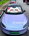 Chiikawa Car front sunshade Usagi & Hachiware & Chiikawa & Momonga & Shisa & Rakko Peripheral - Plover Studio