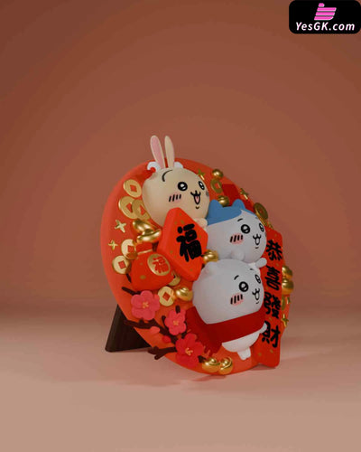 Chiikawa New Year GK Statue - Chao She Studio [Pre-Order] Cartoon