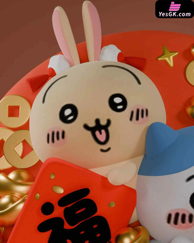 Chiikawa New Year GK Statue - Chao She Studio [Pre-Order] Cartoon