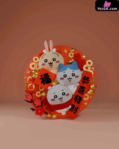 Chiikawa New Year GK Statue - Chao She Studio [Pre-Order] Deposit Cartoon