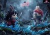 Chiikawa Q Version Series #2 Usagi Cosplay Giyu Statue - Qi Xiang Studio [Pre-Order] - Cartoon