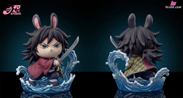 Chiikawa Q Version Series #2 Usagi Cosplay Giyu Statue - Qi Xiang Studio [Pre-Order] - Deposit / A Version - Cartoon