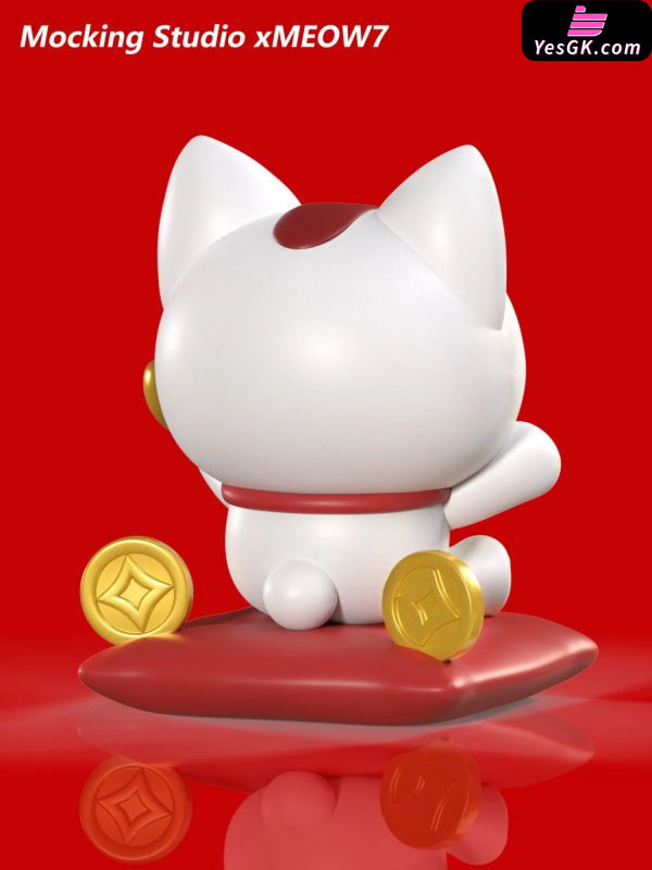 chiikawa Usagi cos Turbo Granny Lucky Cat Ornament GK Statue - MOCKING Studio [Pre-Order] Cartoon