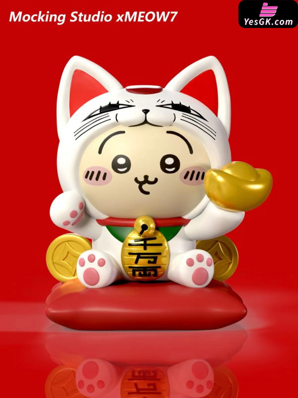 chiikawa Usagi cos Turbo Granny Lucky Cat Ornament GK Statue - MOCKING Studio [Pre-Order] Cartoon