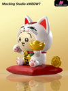 chiikawa Usagi cos Turbo Granny Lucky Cat Ornament GK Statue - MOCKING Studio [Pre-Order] Cartoon