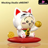 chiikawa Usagi cos Turbo Granny Lucky Cat Ornament GK Statue - MOCKING Studio [Pre-Order] Cartoon