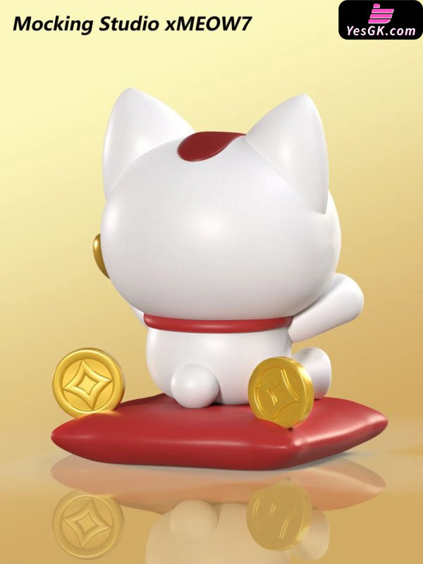chiikawa Usagi cos Turbo Granny Lucky Cat Ornament GK Statue - MOCKING Studio [Pre-Order] Cartoon