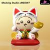 chiikawa Usagi cos Turbo Granny Lucky Cat Ornament GK Statue - MOCKING Studio [Pre-Order] Cartoon
