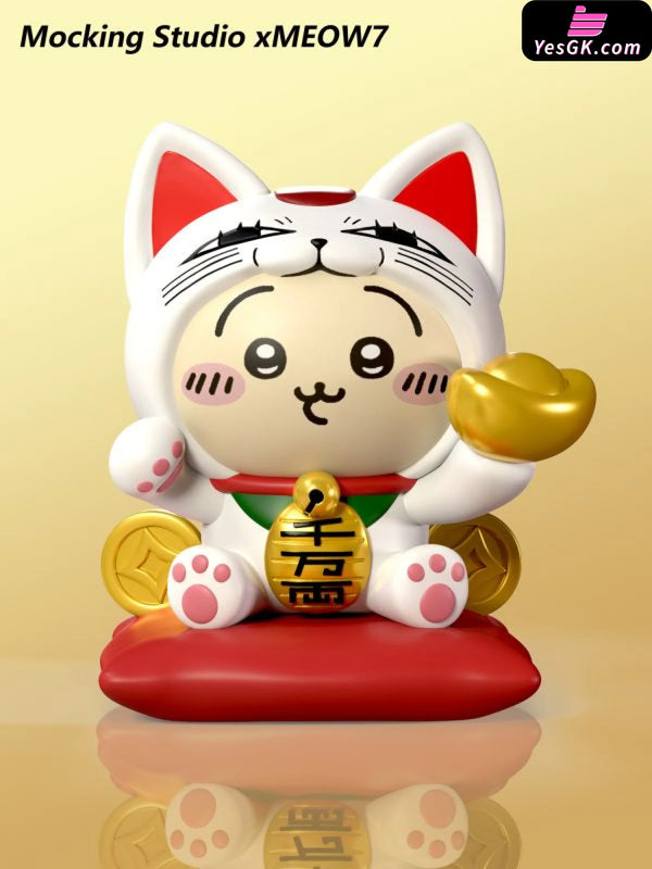 chiikawa Usagi cos Turbo Granny Lucky Cat Ornament GK Statue - MOCKING Studio [Pre-Order] Cartoon