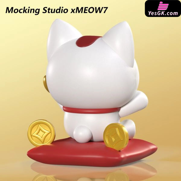 chiikawa Usagi cos Turbo Granny Lucky Cat Ornament GK Statue - MOCKING Studio [Pre-Order] Cartoon