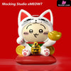 chiikawa Usagi cos Turbo Granny Lucky Cat Ornament GK Statue - MOCKING Studio [Pre-Order] Cartoon