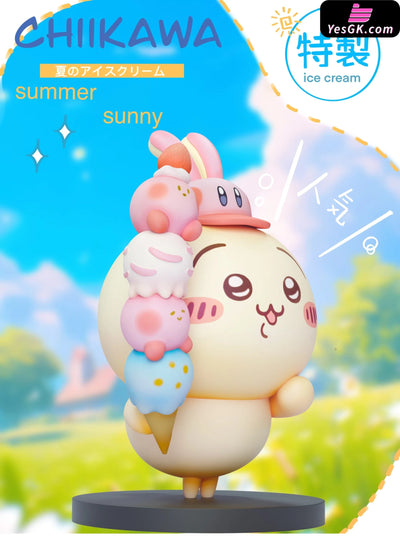 Chiikawa Usagi×Kirby GK Statue - Chao She Studio [Pre-Order] Cartoon