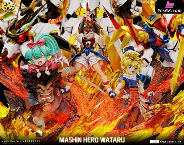 Childhood Series 006 Mashin Hero Wataru Statue - EMO Studio - Others